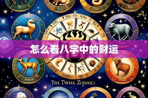 怎么看八字中的财运