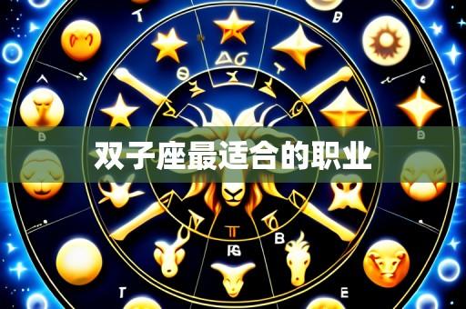 双子座最适合的职业