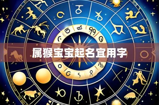 属猴宝宝起名宜用字