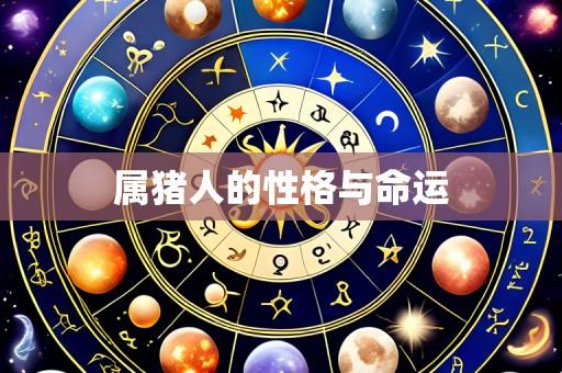 属猪人的性格与命运
