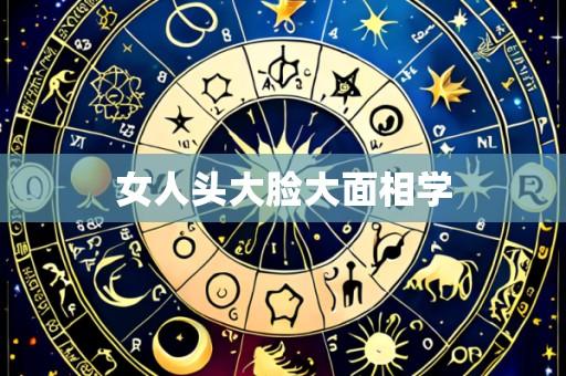女人头大脸大面相学