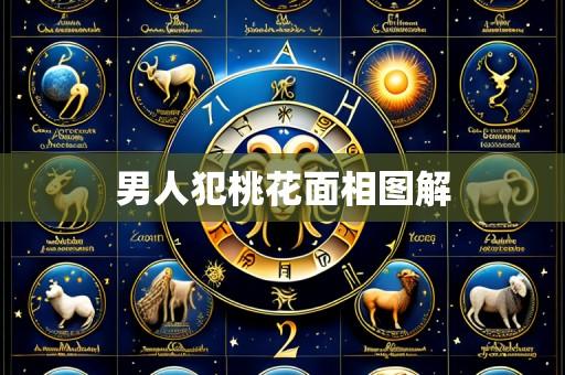 男人犯桃花面相图解