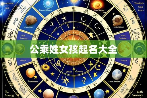 公乘姓女孩起名大全