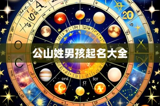 公山姓男孩起名大全