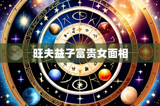 旺夫益子富贵女面相