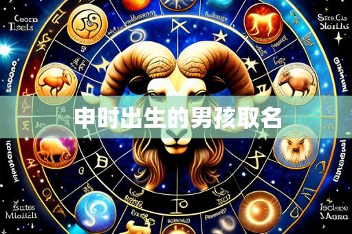 申时出生的男孩取名