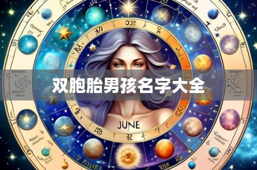 双胞胎男孩名字大全