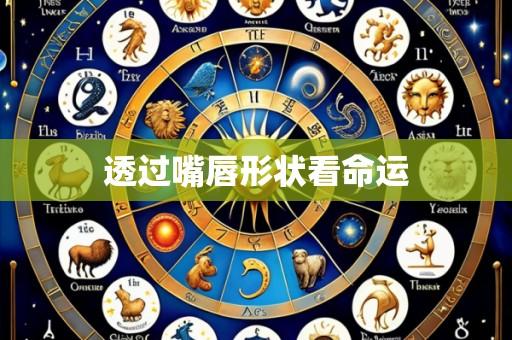 透过嘴唇形状看命运