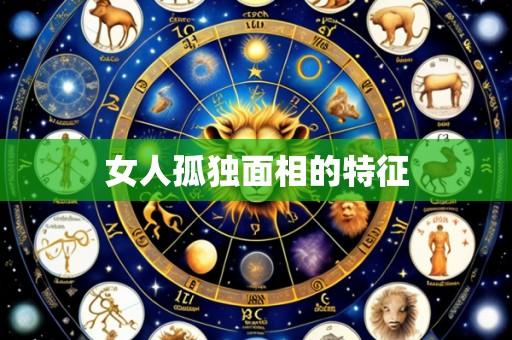 女人孤独面相的特征