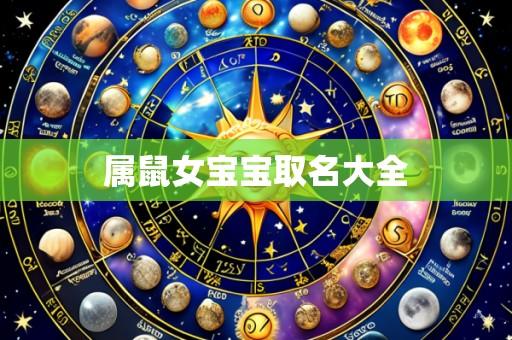 属鼠女宝宝取名大全