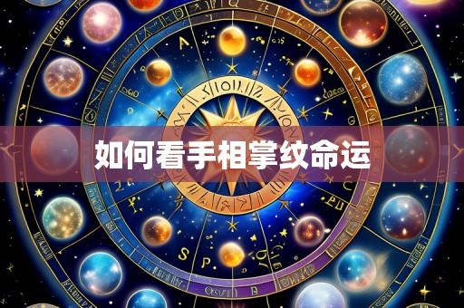 如何看手相掌纹命运