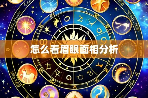 怎么看眉眼面相分析
