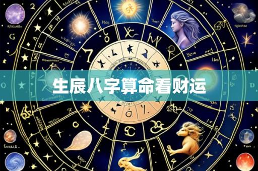 生辰八字算命看财运