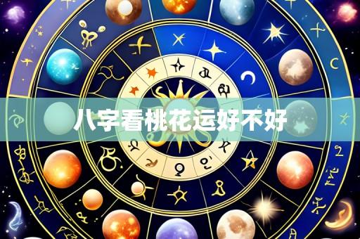 八字看桃花运好不好