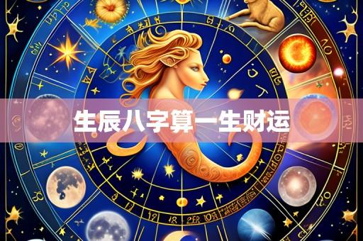 生辰八字算一生财运