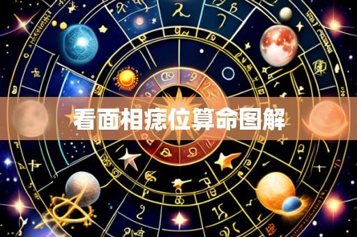 看面相痣位算命图解