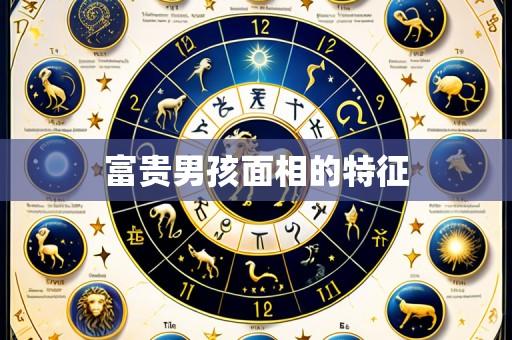 富贵男孩面相的特征