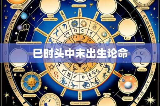 巳时头中末出生论命