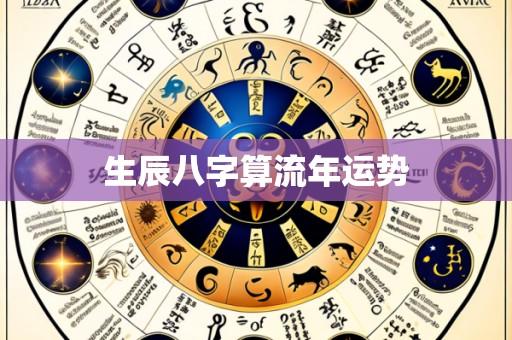生辰八字算流年运势