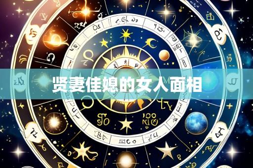 贤妻佳媳的女人面相