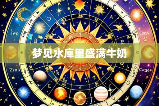 梦见水库里盛满牛奶
