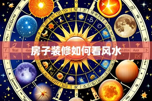 房子装修如何看风水