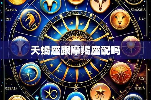 天蝎座跟摩羯座配吗