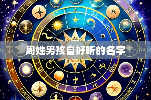 周姓男孩自好听的名字