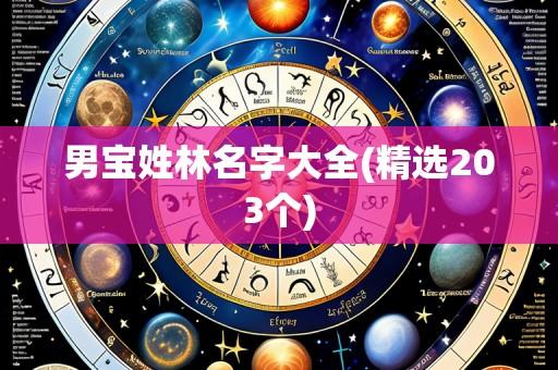 男宝姓林名字大全(精选203个)