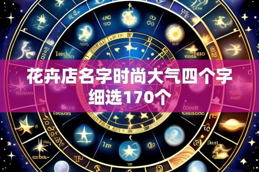 花卉店名字时尚大气四个字细选170个