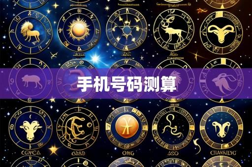 手机号码测算