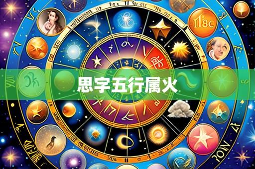 思字五行属火